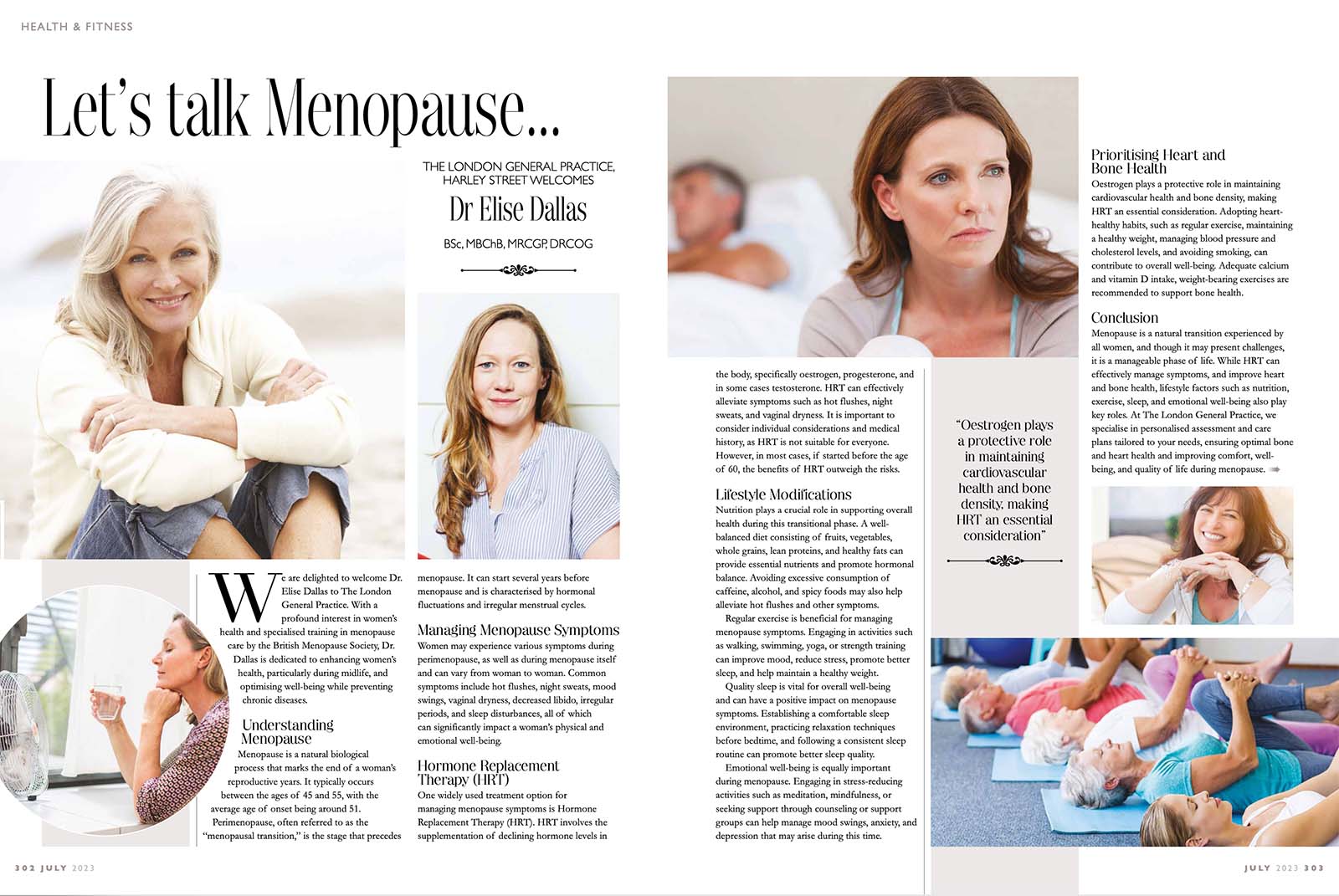 London Menopause Treatment Options