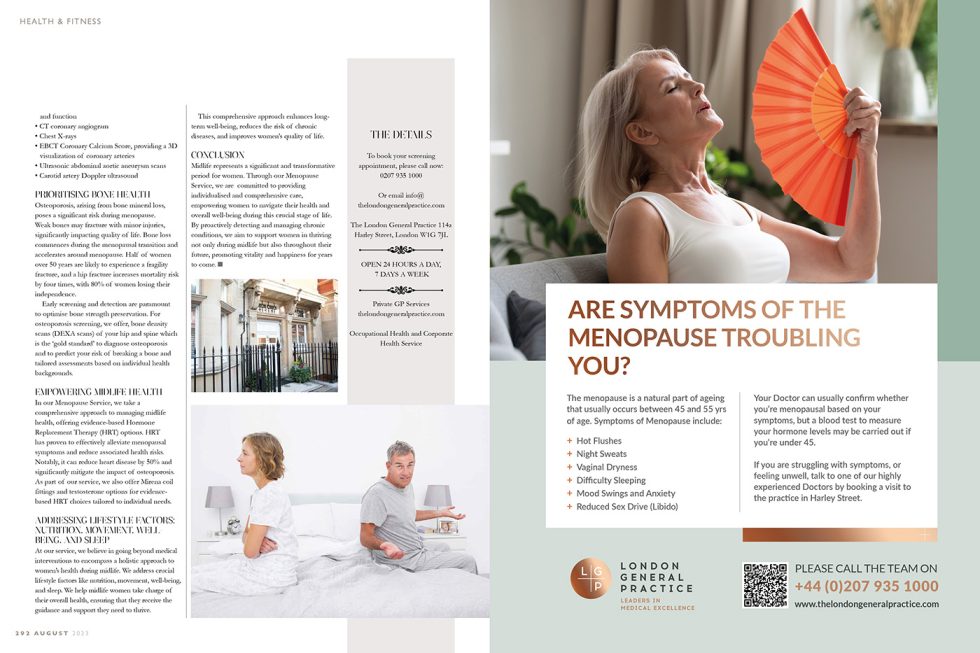 Midlife Health and Menopause The London General Practice