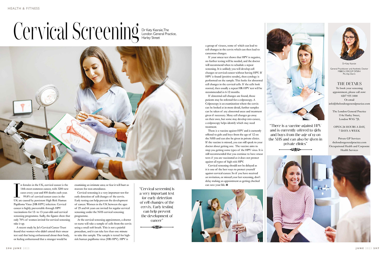 Cervical Screening London